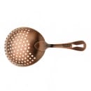 Barfly 6 1/2" Julep Strainer, Antique Copper (M37028ACP) thumbnail 2