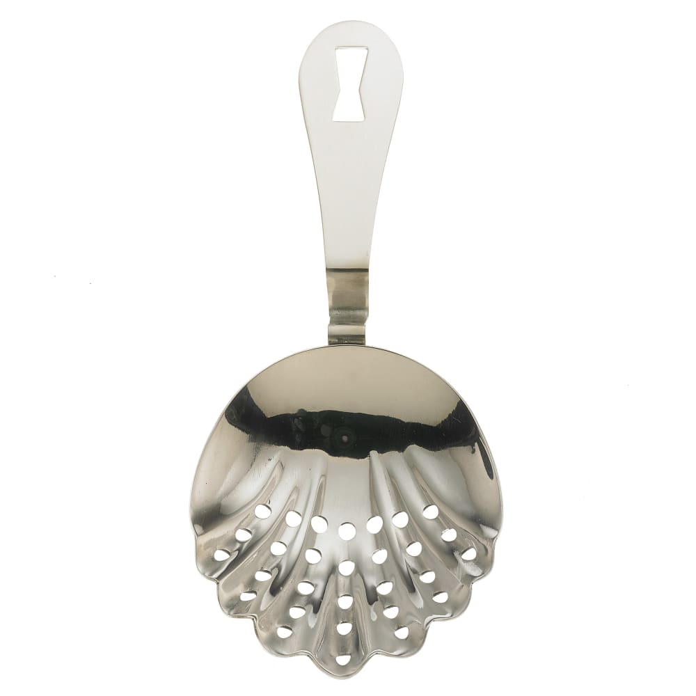 Barfly 7" Scalloped Julep Strainer, Stainless (M37029)