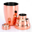 Barfly 18 oz Stainless Steel Cocktail Shaker Set, Copper (M37038CP) thumbnail 2