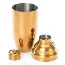 Barfly 3-Piece Japanese Cocktail Shaker, Gold (M37039GD) thumbnail 2