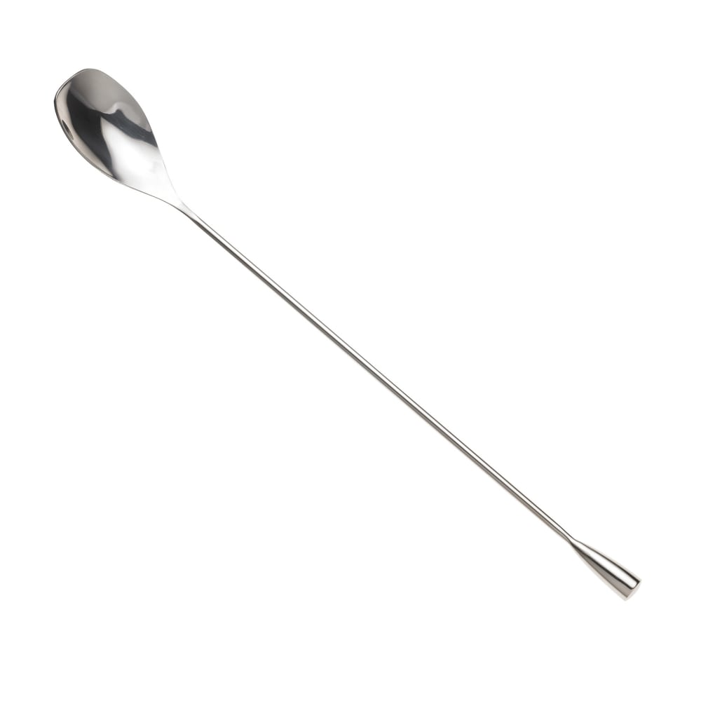 Barfly 11 7/8" Bar Spoon w/ Solid Shaft, Stainless (M37045)