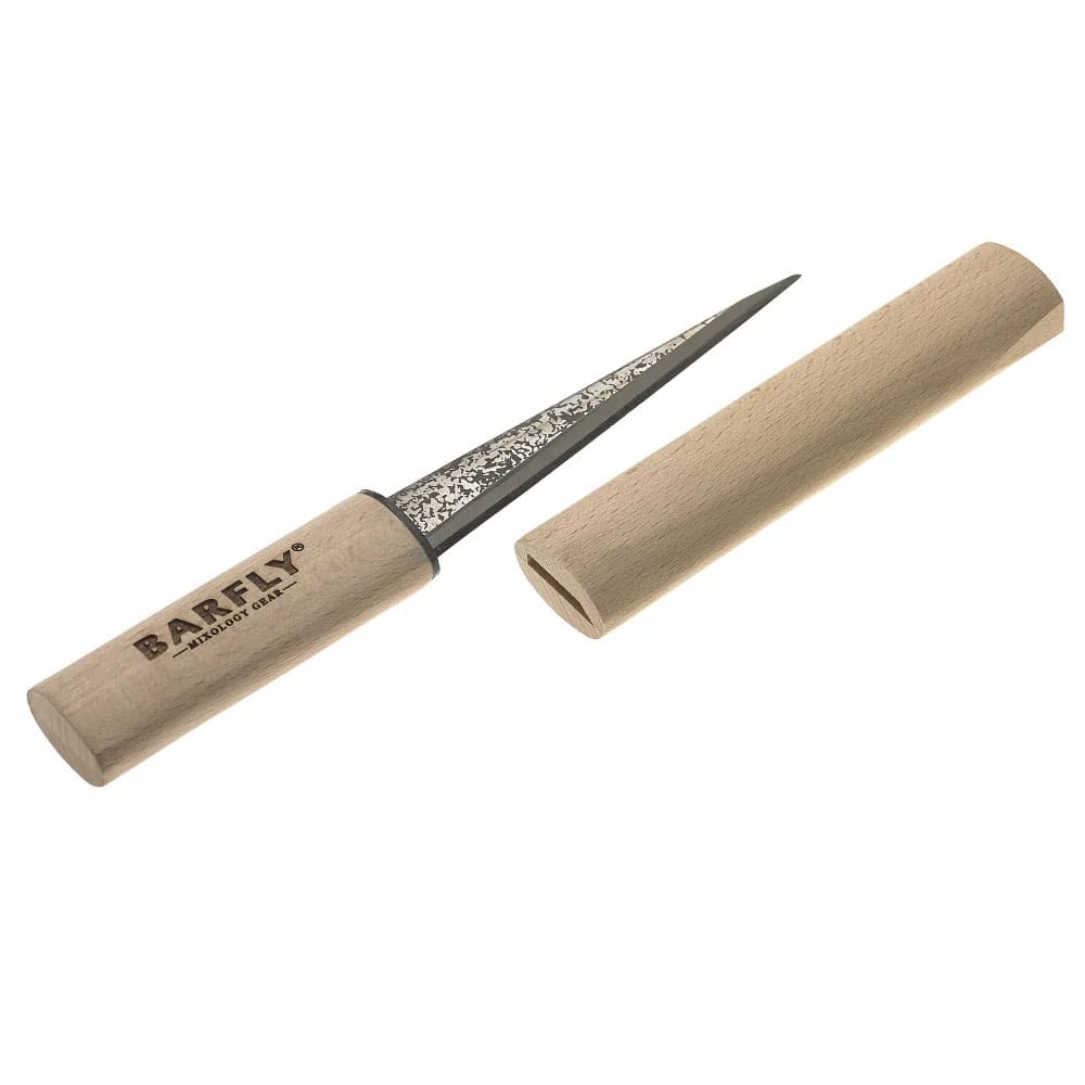 Barfly 4" Ice Knife w/ Beech Wood Handle - Stainless Steel (M37063)