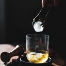 Barfly 7 7/8" Talon Ice Tong - Stainless, Antique Brass (M37066) thumbnail 4