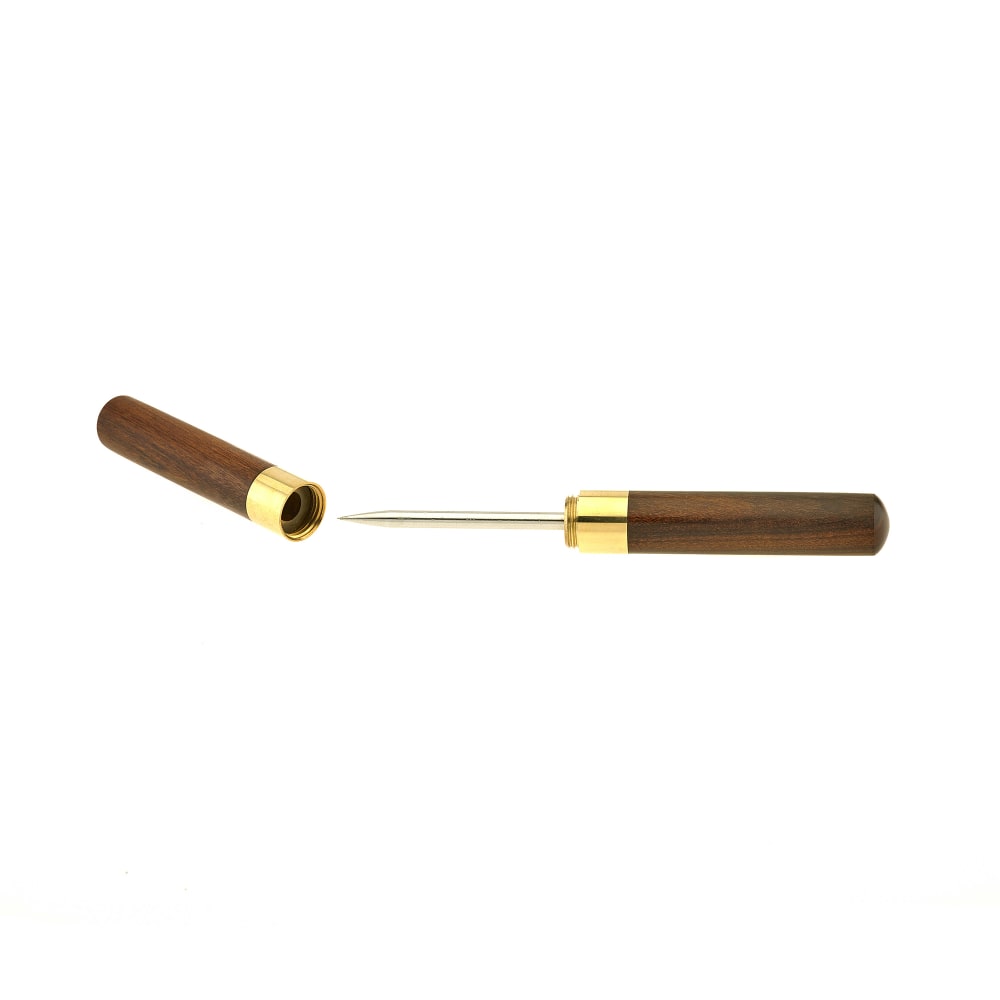Barfly 6 3/4" Ice Pick w/ Natural Wood Handle - Stainless Steel (M37078)