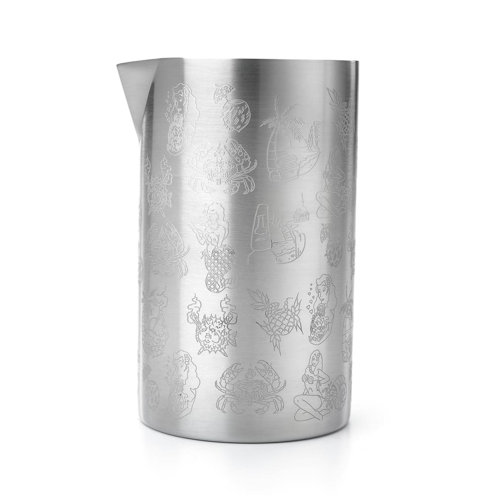 Barfly 21 oz Tiki Cocktail Mixing Tin, Stainless Steel (M37079)