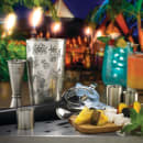 Barfly 28 oz Bar Cocktail Shaker w/ Tiki Etched Designs, Mirror Finish (M37092) thumbnail 2
