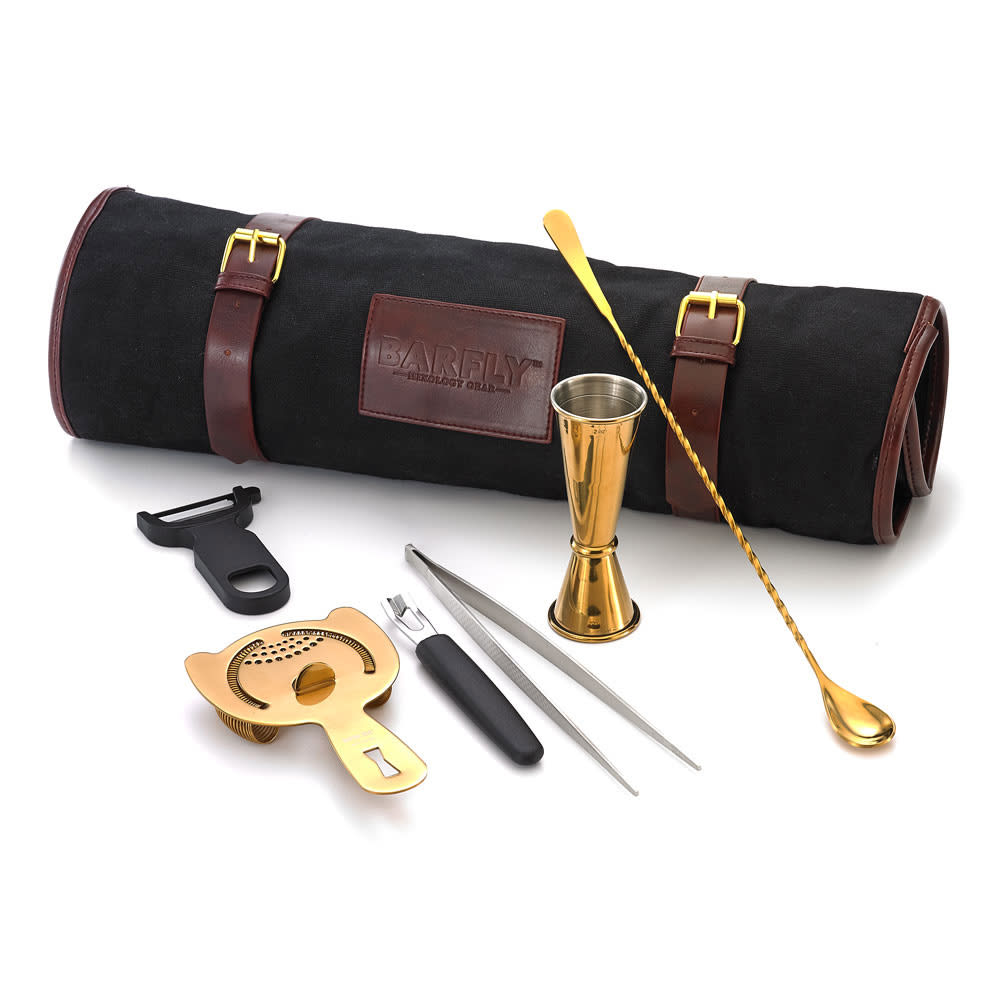 Barfly 7-Piece Cocktail Mixing Set - Gold (M37100GD)