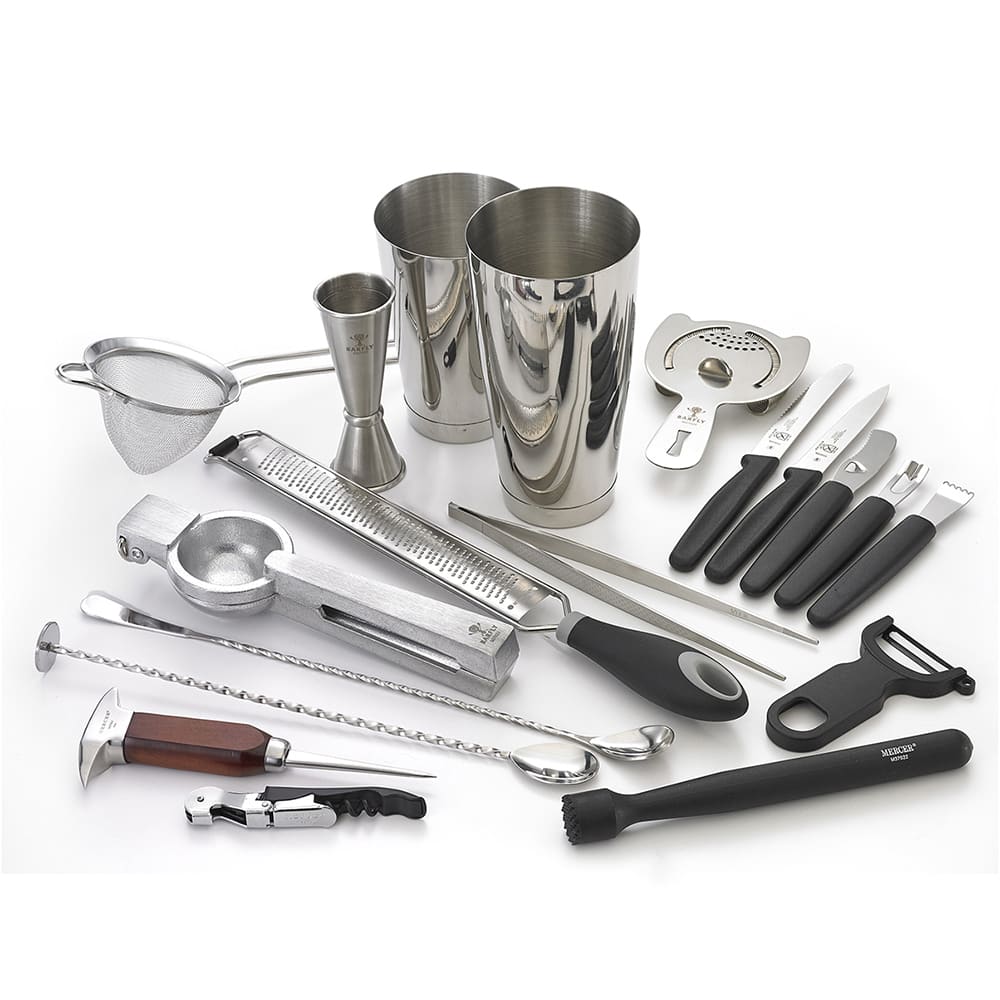 Barfly 18-Piece Cocktail Shaker Set - Silver (M37102)