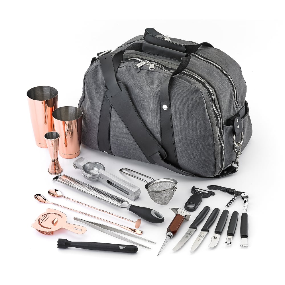 Barfly 18-Piece Cocktail Mixing Set - Copper (M37103CP)