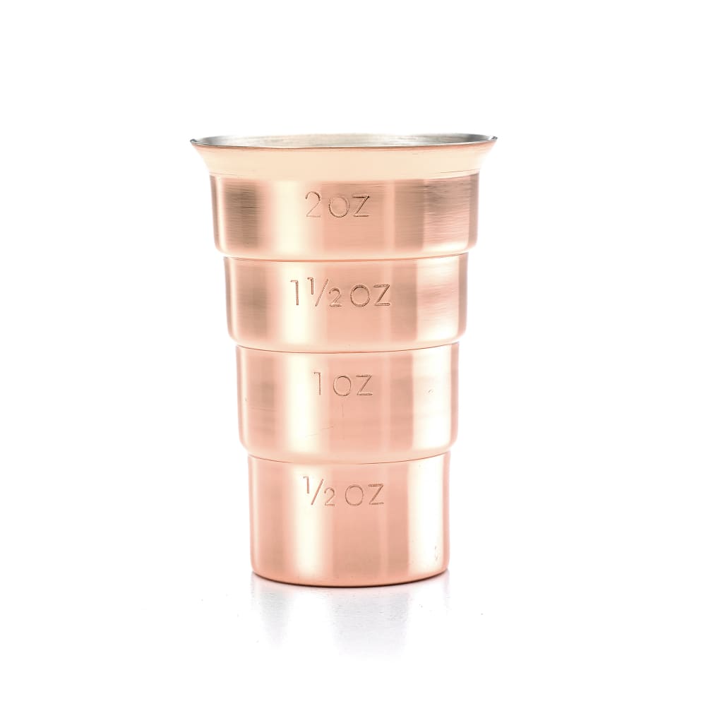 Barfly 2 oz Stepped Jigger, Copper (M37109CP)