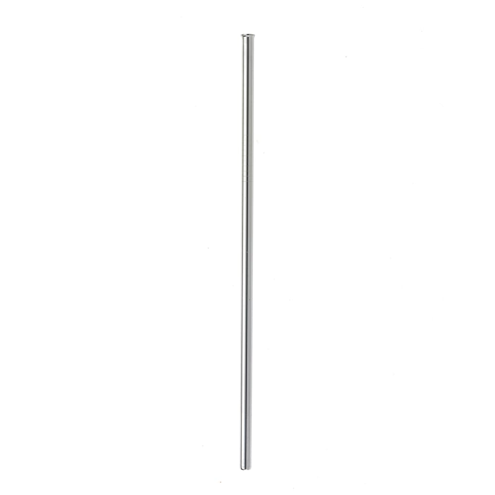 Barfly 8 1/2" Straight Metal Straw - Stainless Steel, Mirror Finish (M37110)