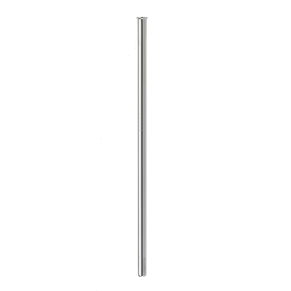 Barfly 6 1/2" Straight Metal Straw - Stainless Steel, Mirror Finish (M37114)