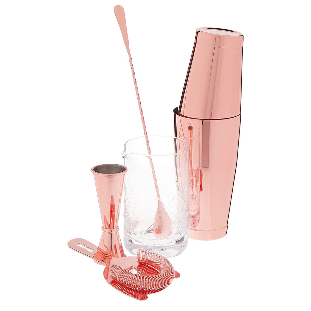 Barfly 5-Piece Cocktail Mixing Set - Copper (M37131CP)