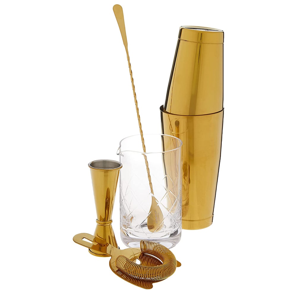 Barfly 5-Piece Cocktail Mixing Set - Gold (M37131GD)