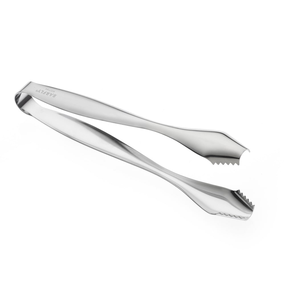 Barfly 7 1/10" Toothed Ice Tong, Stainless (M37164)