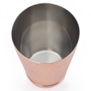 Barfly 18 oz Diamond Lattice Stainless Bar Cocktail Shaker, Copper (M37198CP) thumbnail 2