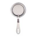 Barfly 7 1/4" Deluxe Antique Hawthorne Bar Strainer - Stainless Steel (M37218) thumbnail 2