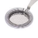 Barfly 7 1/4" Deluxe Antique Hawthorne Bar Strainer - Stainless Steel (M37218) thumbnail 3