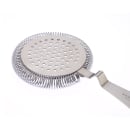 Barfly 7 1/4" Deluxe Antique Hawthorne Bar Strainer - Stainless Steel (M37218) thumbnail 4