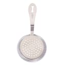 Barfly 7 1/4" Deluxe Antique Hawthorne Bar Strainer - Stainless Steel (M37218) thumbnail 5