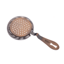 Barfly 7 1/4" Deluxe Antique Hawthorne Bar Strainer - Stainless Steel, Antique Copper (M37218ACP) thumbnail 6
