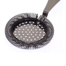 Barfly 7 1/4" Deluxe Antique Hawthorne Bar Strainer - Stainless Steel, Gun Metal Black (M37218BK) thumbnail 3