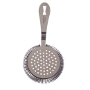 Barfly 7 1/4" Deluxe Antique Hawthorne Bar Strainer - Stainless Steel, Gun Metal Black (M37218BK) thumbnail 5