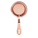 Barfly 7 1/4" Deluxe Antique Hawthorne Bar Strainer - Stainless Steel, Copper (M37218CP) thumbnail 2