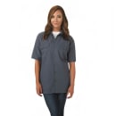 Mercer Culinary M60250GY1X Metro Edge® Brewer Work Shirt w/ Short Sleeves - Poly/Cotton, Gray, X-Large thumbnail 5
