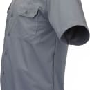Mercer Culinary M60250GYM Metro Edge® Brewer Work Shirt w/ Short Sleeves - Poly/Cotton, Gray, Medium thumbnail 2