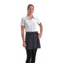 Mercer Culinary M63202DEN 2 Pocket Waist Apron - 28 3/4" x 16 1/4", Cotton, Indigo thumbnail 2