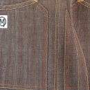 Mercer Culinary M63203BRN Full Length Bib Apron w/ (2) Pockets - 30" x 34", Cotton, Brown thumbnail 3