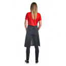 Mercer Culinary M63204BKD 3 Pocket Bistro Apron - 31" x 26", Cotton, Black thumbnail 4