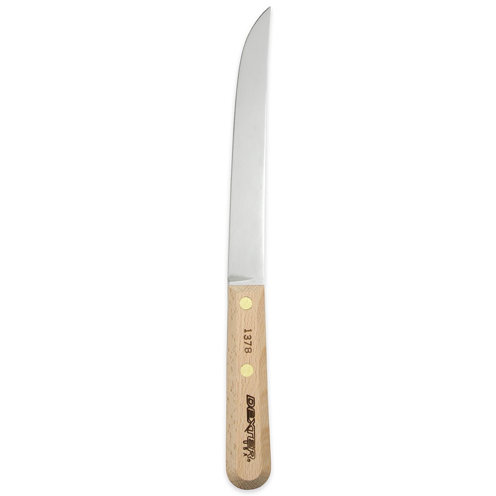 Dexter Russell 1378PCP 8" Boning Knife w/ Beech Handle, Carbon Steel