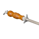 Dexter Russell 1227-12 12" Butcher Steel w/ Hardwood Handle, Carbon Steel thumbnail 6