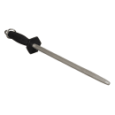 Dexter Russell 1258B 12" Butcher Steel w/ Wood Handle, Carbon Steel thumbnail 5