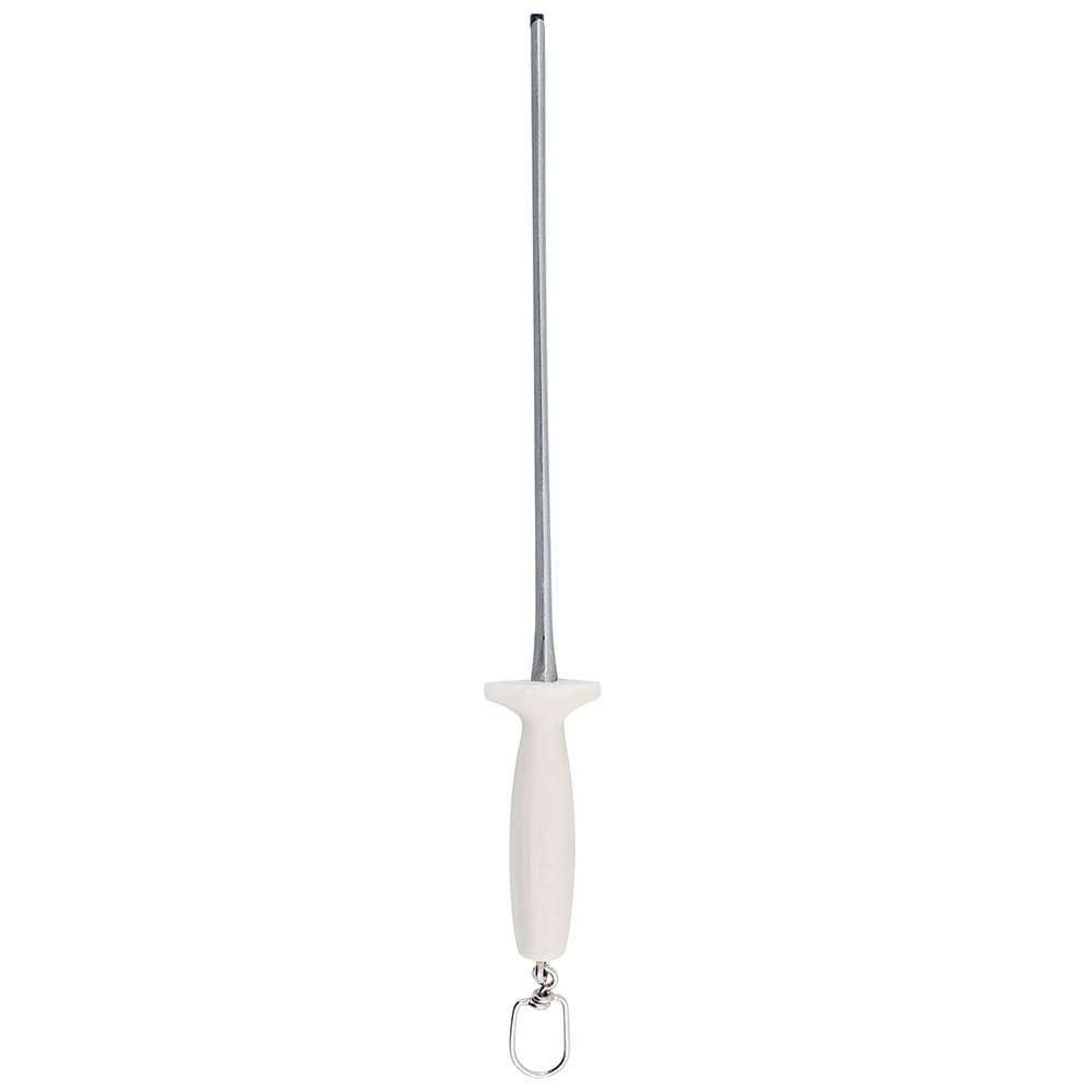Dexter Russell DDS-12S-PCP SANI-SAFE® 12" Diamond Sharpener w/ Polypropylene White Handle
