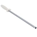 Dexter Russell DDS-12PCP SANI-SAFE® 12" Diamond Sharpener w/ Polypropylene White Handle thumbnail 2