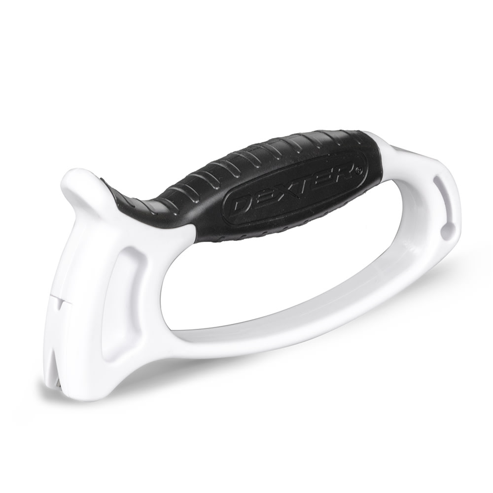 Dexter Russell EDGE-1 SANI-SAFE® Hand-Held Sharpener, White