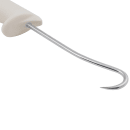 Dexter Russell NODE HOOK 6" Node Hook w/ Polypropylene White Handle thumbnail 3