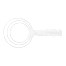 Dexter Russell 199R SANI-SAFE® 4" Bone Dust Scraper, Round, Plastic thumbnail 2