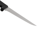 Dexter Russell P155WHG 5" Boning Knife w/ Soft Black Rubber Handle, Carbon Steel thumbnail 4