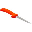 Dexter Russell EP154HG SANI-SAFE® 4 1/2" Deboning Knife w/ Polypropylene Orange Handle, Carbon Steel thumbnail 2