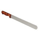 Dexter Russell 40D-12PCP 12" Roast Slicer w/ Rosewood Handle, Carbon Steel thumbnail 3