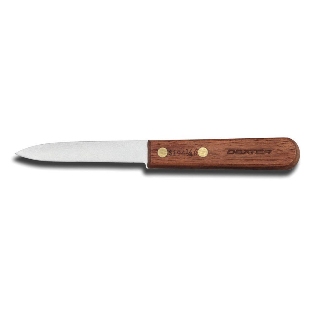 Dexter Russell S1941/4R-PCP 3 1/4 Paring Knife w/ Rosewood Handle, Stainless Steel