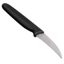 Dexter Russell S102B 2 1/2" Tourne Knife w/ Polypropylene Black Handle, High Carbon Steel thumbnail 2