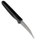 Dexter Russell S102B 2 1/2" Tourne Knife w/ Polypropylene Black Handle, High Carbon Steel thumbnail 3