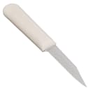 Dexter Russell S107PCP SANI-SAFE® 3 1/4" Paring Knife w/ Polypropylene White Handle, Carbon Steel thumbnail 2