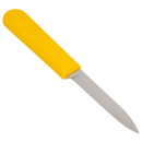 Dexter Russell S104Y-PCP SANI-SAFE® 3 1/4" Paring Knife Set w/ Polypropylene Yellow Handle, Carbon Steel thumbnail 2