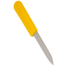 Dexter Russell S104Y-PCP SANI-SAFE® 3 1/4" Paring Knife Set w/ Polypropylene Yellow Handle, Carbon Steel thumbnail 3